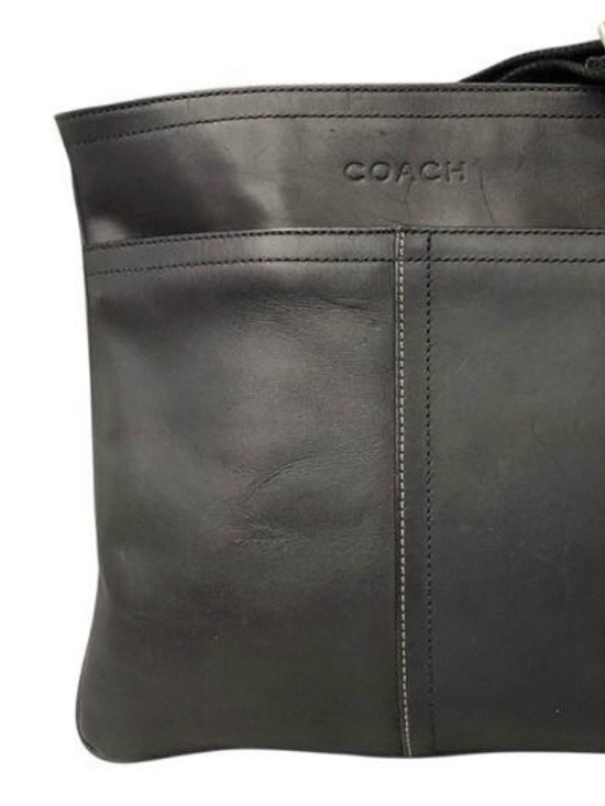 Coach Handbags - Price Drop! Coach Leather Black Messenger Crossbody Bag